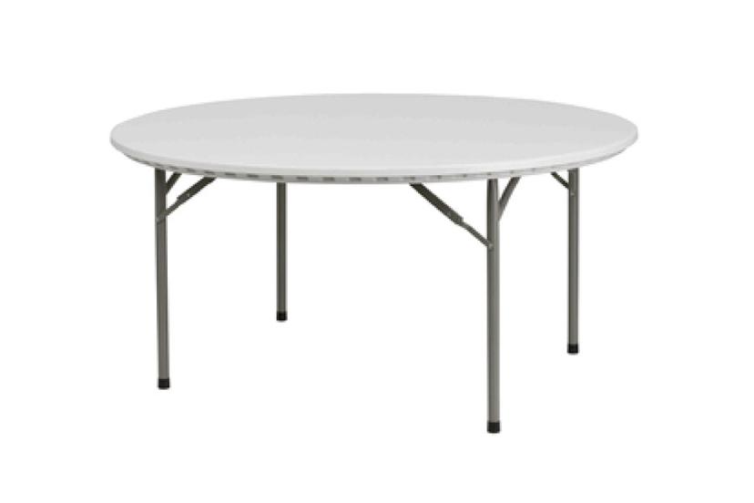 Round Folding Table